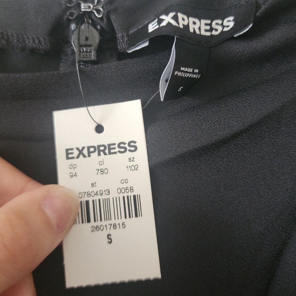 Express Black Midi Sheath Dress - Picture 5 of 7